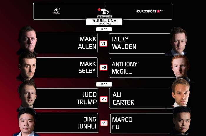 chinachampionshipday1schedule