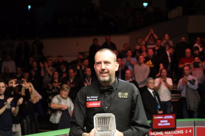 Mark Williams NIO Champion 2017