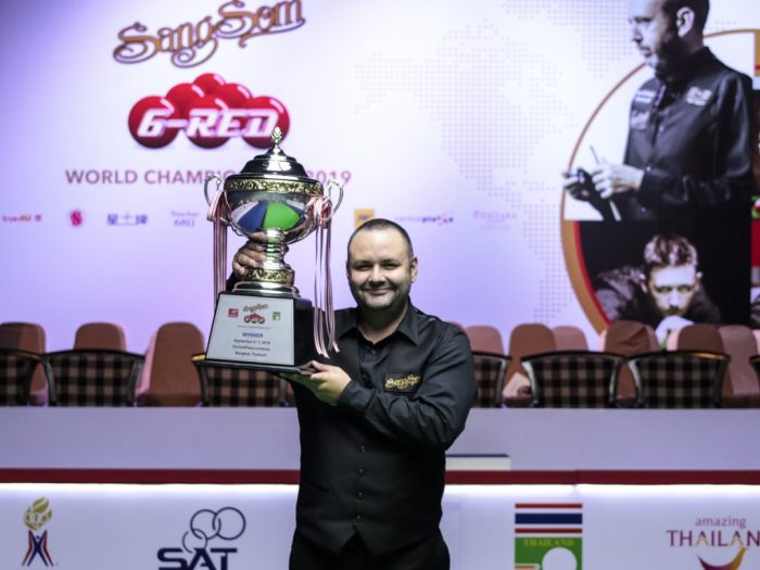 Stephen Maguire six reds champion 2019