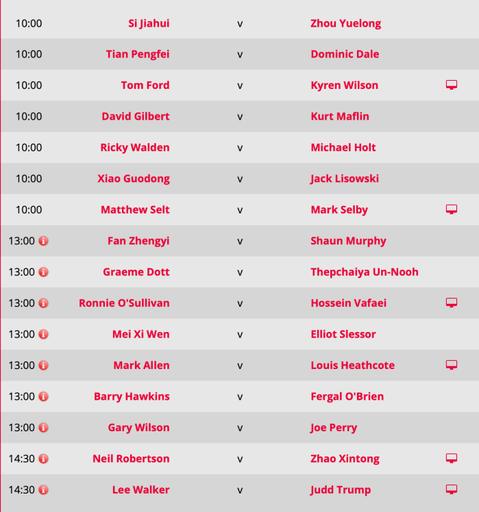 2019 English Open - Last 32