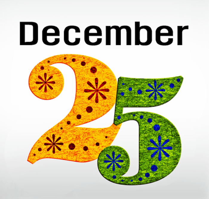 25 December