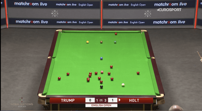Trump Holt table English Open 2020 R3