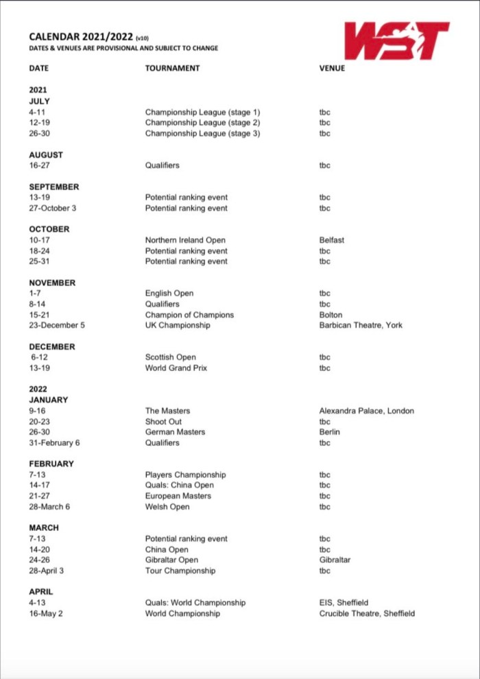 VeryProvisional2021:22Calendar