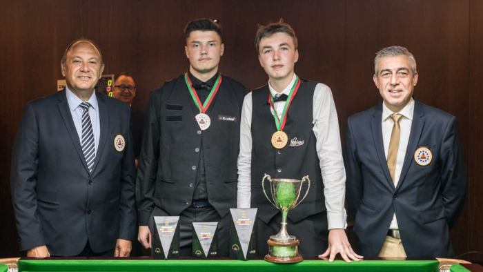 EBSA U-18 2021 - Finalist Ben Mertens and Julien Leclercq