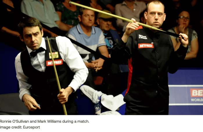 Ronnie and Willo - Crucible 2008